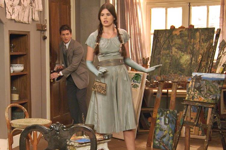 Êta Mundo Bom - Romeu engana Mafalda TV Globo/Reprodução