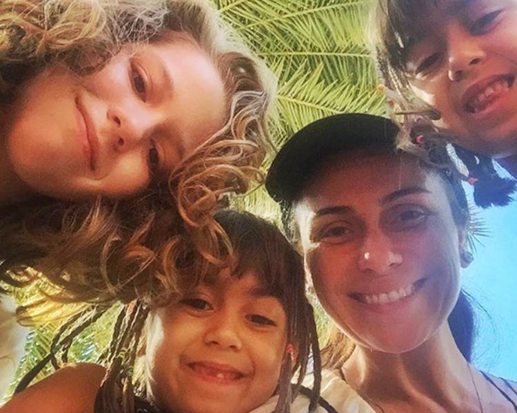 Giovanna Antonelli com os filhos Reprodução/Instagram