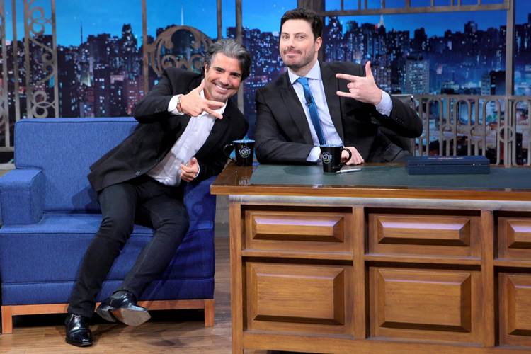 João Kléber e Danilo Gentili Lourival Ribeiro/SBT