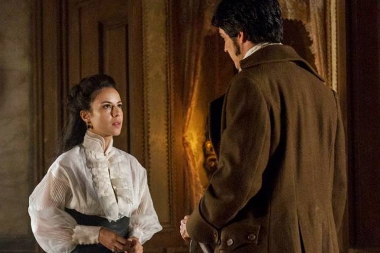 Liberdade Liberdade - Joaquina e Rubião Ellen Soares/TV Globo/Reprodução