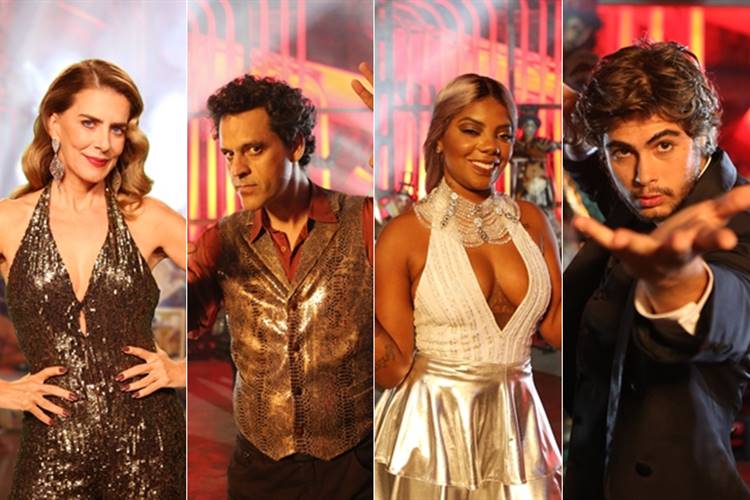 Maitê Proença, Bruno Garcia, Ludmilla e Rafael Vitti se enfrentam no ‘Truque Vip’, do Faustão