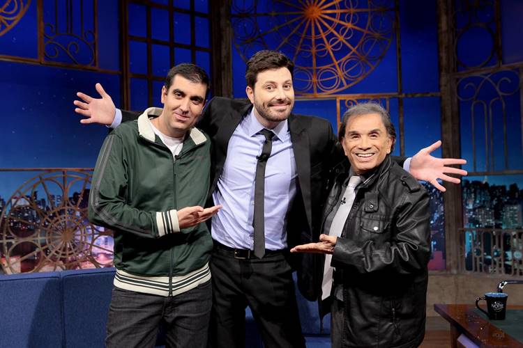 Rafael, Danilo e Dede Lourival Ribeiro/SBT