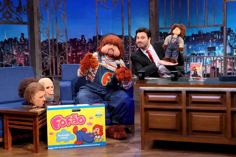 Danilo Gentili recebe Fofão e Orival Pessini no ‘The Noite’