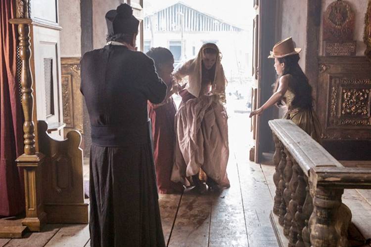 Liberdade Liberdade - Branca passa mal Felipe Monteiro/Gshow/Reprodução