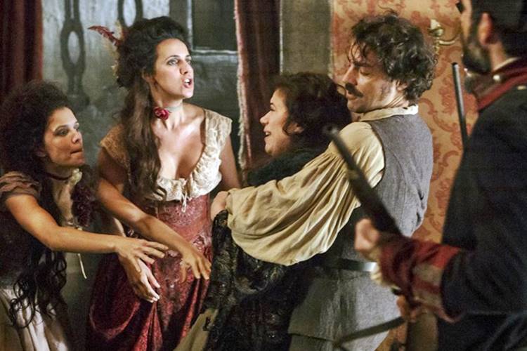 Liberdade Liberdade - Virginia presa Felipe Monteiro/TV Globo/Reprodução