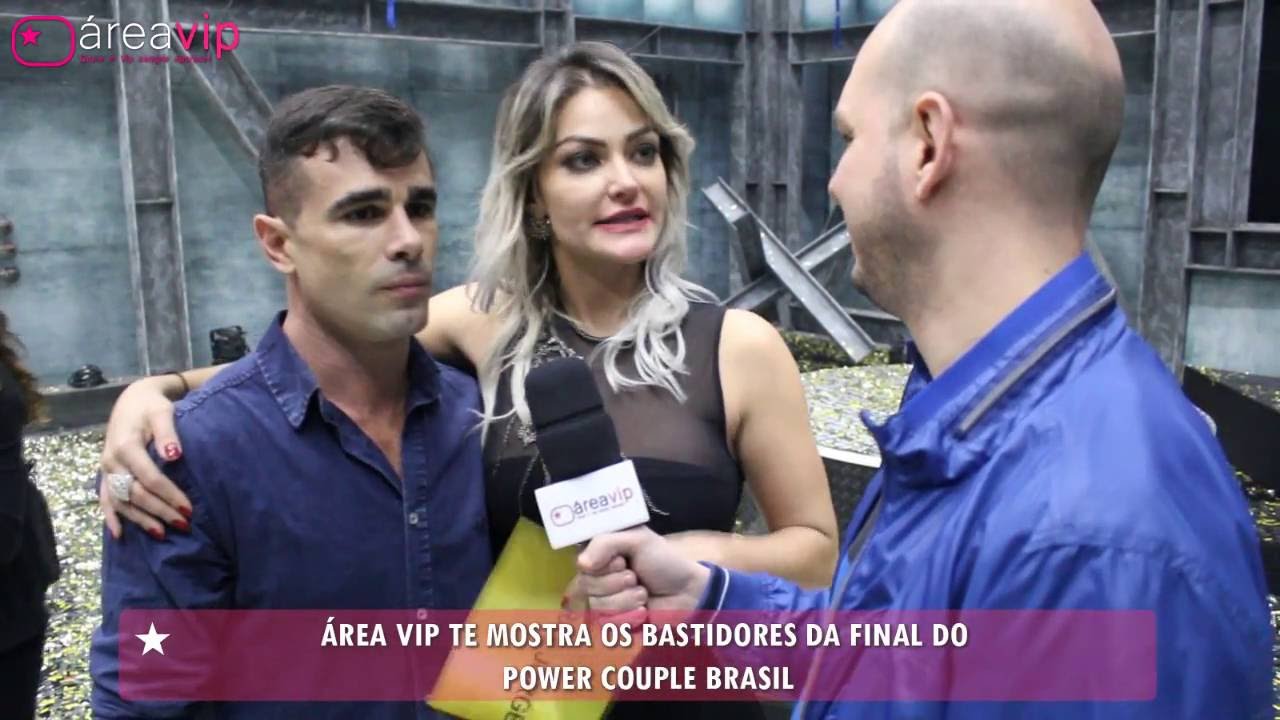 Área Vip marca presença na grande final do Power Couple Brasil