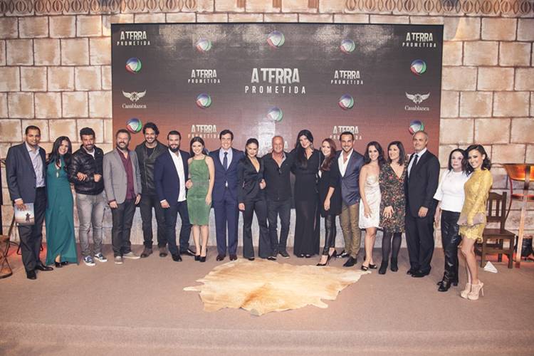A Terra Prometida - Elenco e Direção Edu Moraes/Record