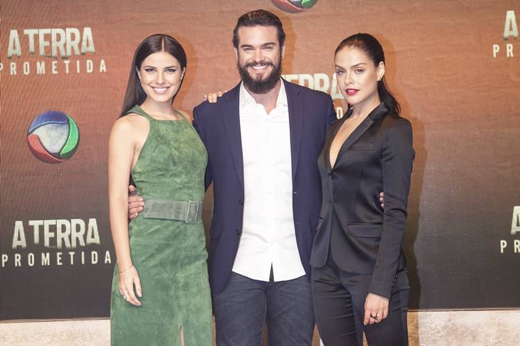 A Terra Prometida - Thais Melchior - Sidney Sampaio - Paloma Bernardi Edu Moraes/Record