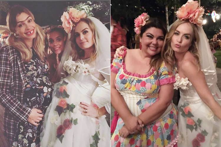 Grazi - Carolina Dieckmann - Angelica - Fabiana Karla Reprodução/Instagram