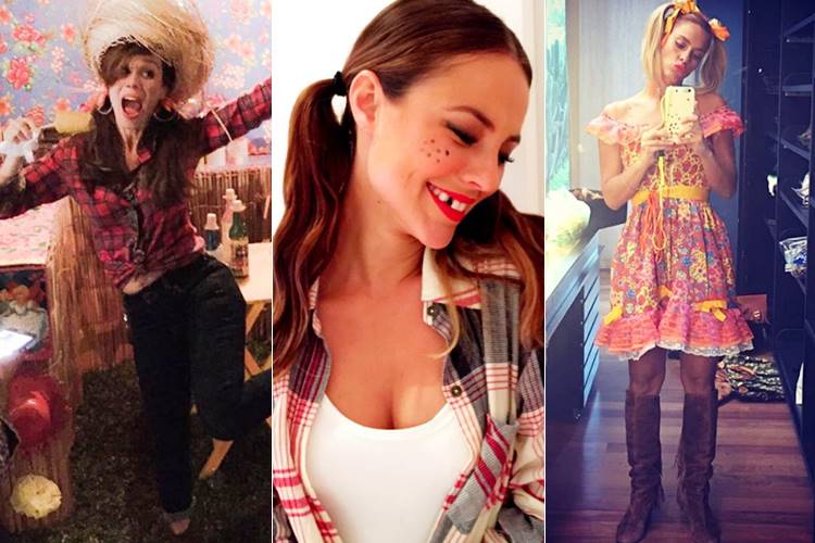 Mariana Ximenes - Paolla Oliveira - Carolina Dieckmann Reprodução/Instagram