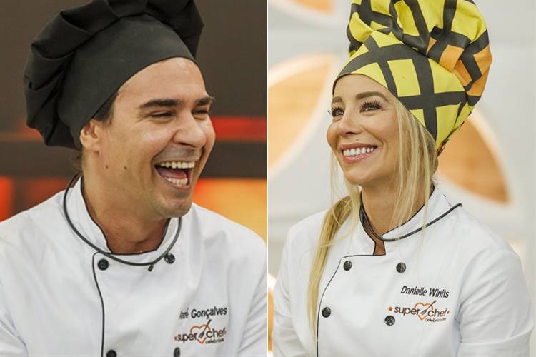 André Gonçalves e Dani Winits estão vivendo romance