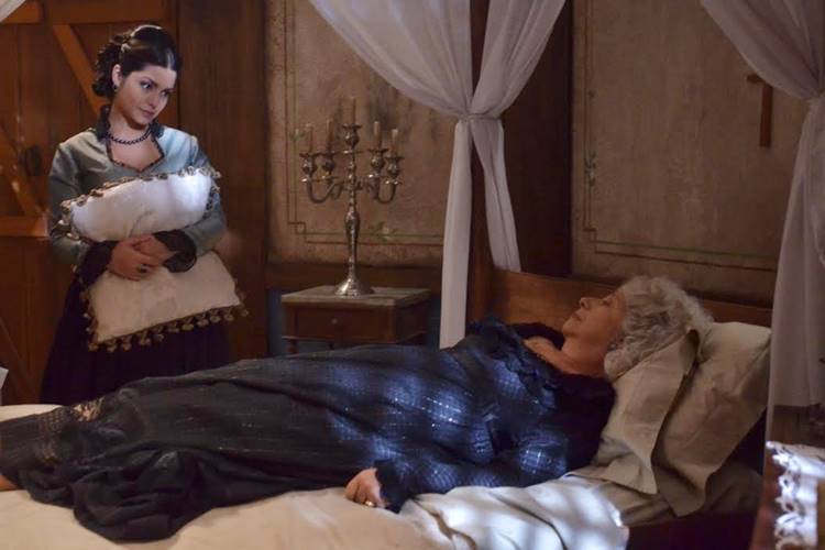 Escrava Mãe - Maria Isabel mata a tia Antonio Chahestian/Rede Record