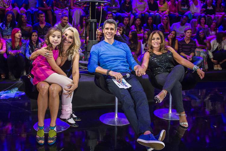 Flavia Alessandra com a filha - Marcio Garcia - Susana Vieira Globo/João Miguel Júnior