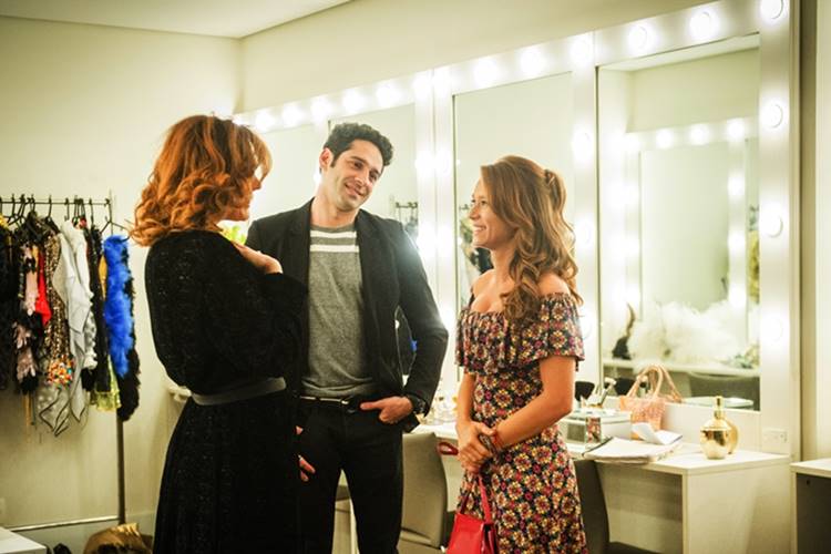 Haja Coração - Tancinha conhece Claudia Raia TV Globo