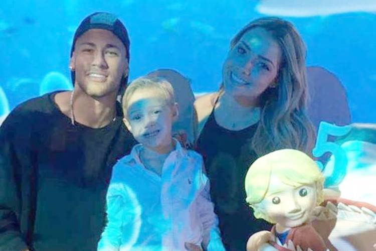 Neymar - Davi Lucca - Carol Dantas Reprodução/Instagram