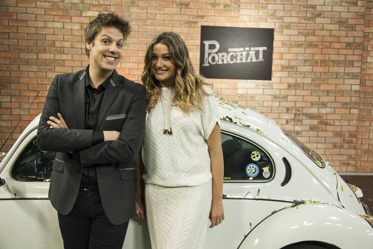 Sasha e Wesley Safadão são os convidados de estreia do Programa do Porchat