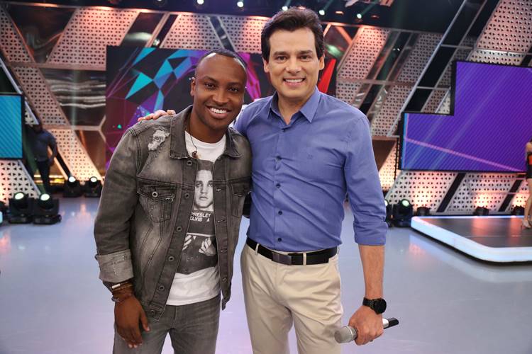 Thiaguinho e Celso Portiolli Lourival Ribeiro/SBT