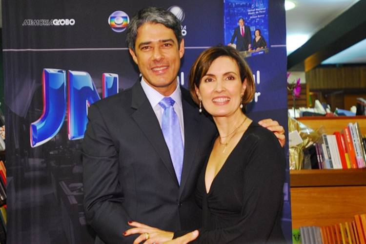 William Bonner e Fátima Bernardes estariam em crise há 2 anos