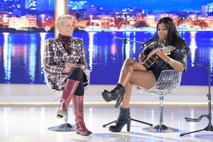 Ludmilla canta seus sucessos no Xuxa Meneghel