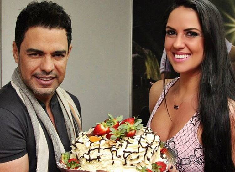 Zezé Di Camargo faz 54 anos e recebe homenagem de Graciele Lacerda