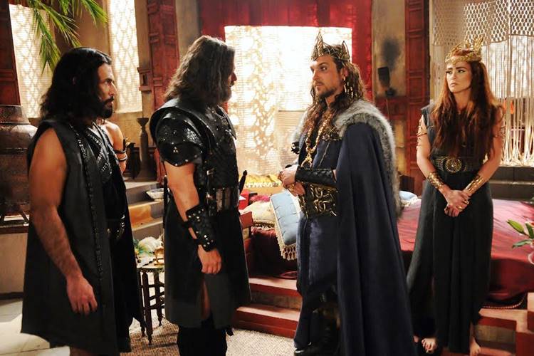 A Terra Prometida - Marek ameaça matar Sandor Munir Chatack/Record