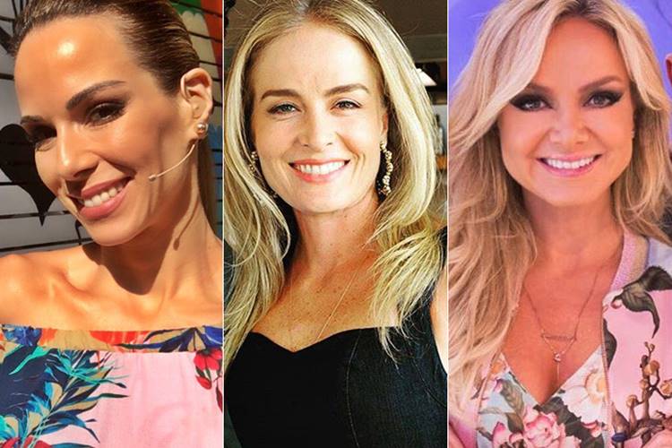 Confira o look das apresentadoras do final de semana