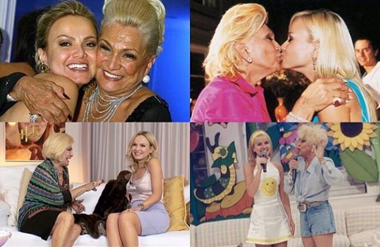 Eliana presta homenagem a Hebe Camargo nas redes sociais