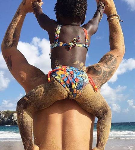 Gagliasso com Titi Reprodução/Instagram