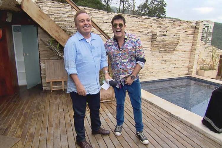 Com Sérgio Mallandro, Gugu mantém a vice-liderança na audiência