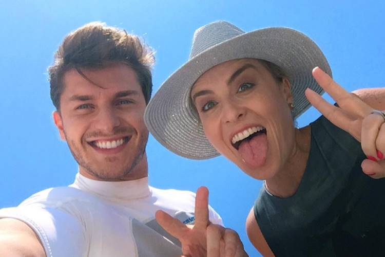 Klebber Toledo pratica esporte radical no ‘Estrelas’