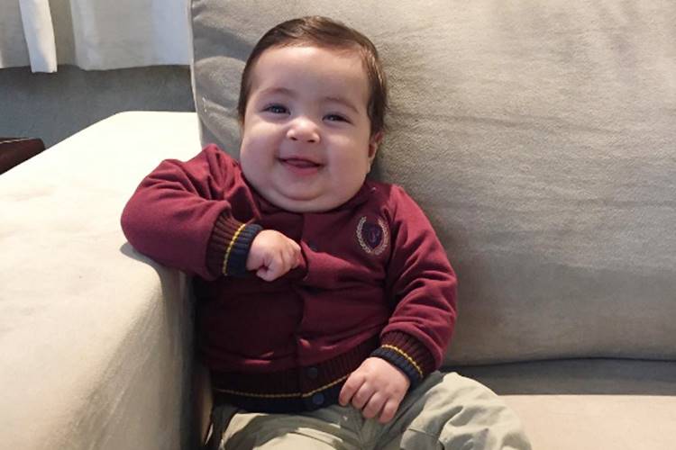 Filho de Aline Gotschalg e Fernando Medeiros tem mais de 70 mil seguidores no Instagram