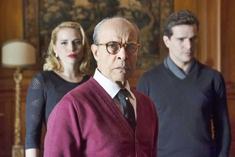 Nada Sera Como Antes - Otaviano (Daniel de Oliveira), Julia (Leticia Colin) e Pompeu (Osmar Prado) Globo/Estevam Avellar