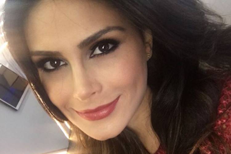 Ex-miss Natália Guimarães renova contrato com a Record