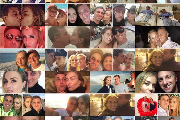 Angélica e Luciano Huck comemoram 12 anos de casados