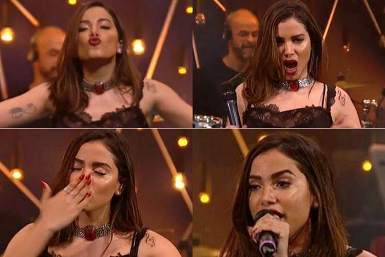Anitta se despede da primeira temporada do “Música Boa Ao Vivo”