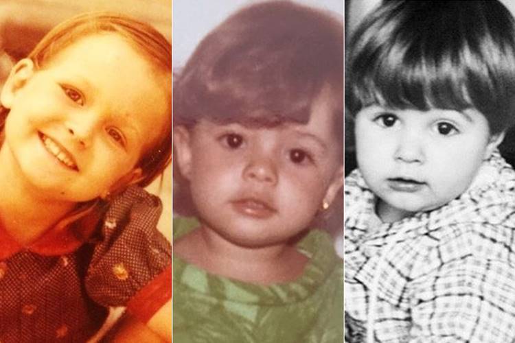 Famosos postam fotos da infância no Dia das Crianças – Confira!