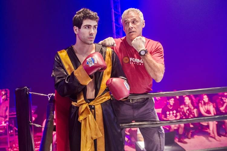 Rômulo disputa primeiro campeonato de boxe