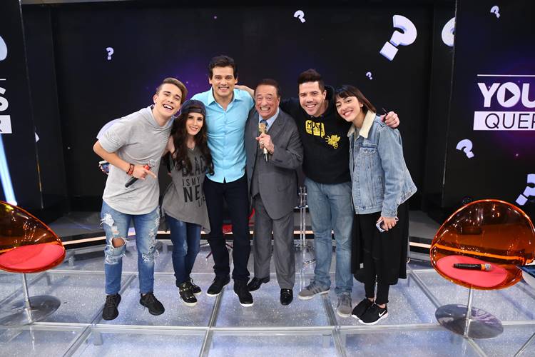 Raul Gil recebe Celso Portiolli Rodrigo Belentani