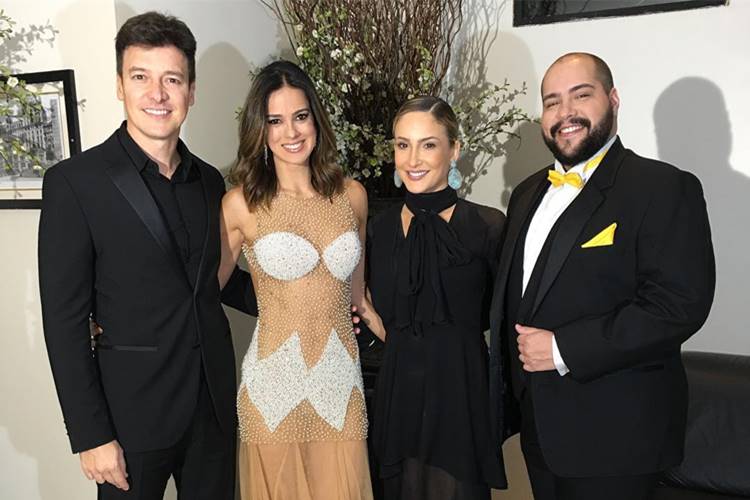 Famosos participam de jantar beneficente em Sampa