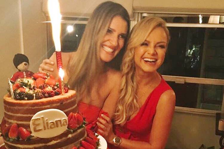 Andrea e Eliana Reprodução/Instagram