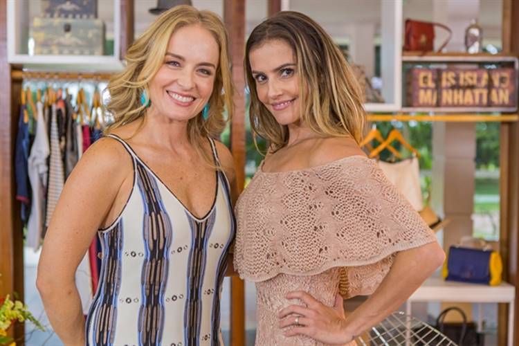 Deborah Secco revela sua versatilidade na moda ao abrir o armário para Angélica