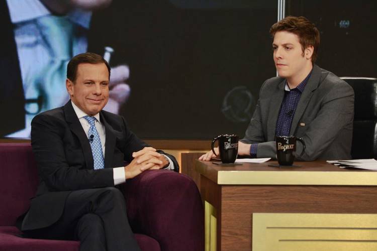 Prefeito eleito de São Paulo, João Dória fala da campanha vitoriosa no ‘Programa do Porchat’