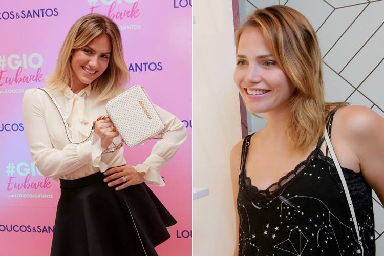 Giovanna Ewbank e Leticia Colin prestigiam abertura de loja no Rio