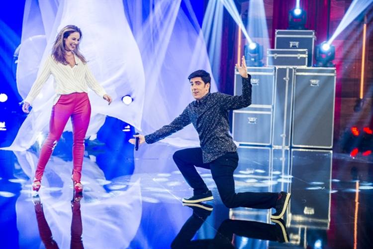 Paolla Oliveira e Adnet Globo/João Miguel Júnior