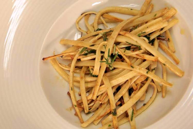Receita - Espaguete de pupunha com ervas Divulgação