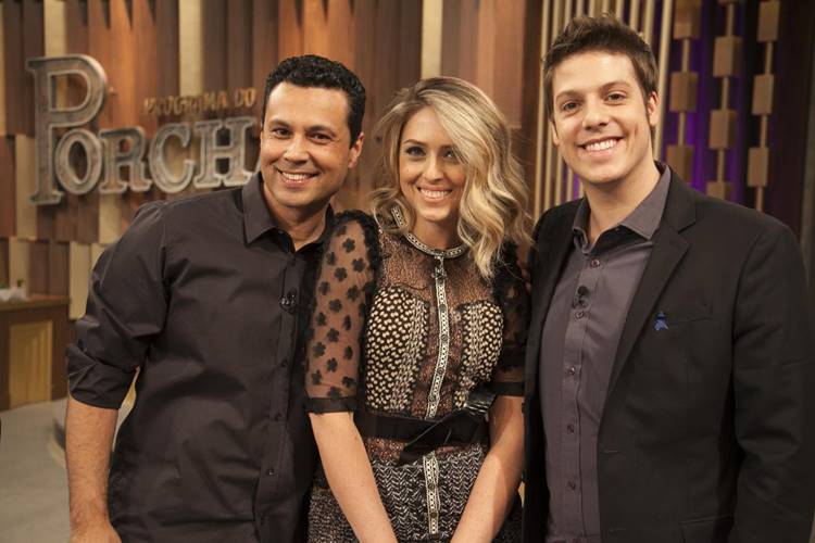 Renato e Cristiane Cardoso dão dicas de relacionamento, no ‘Programa do Porchat’