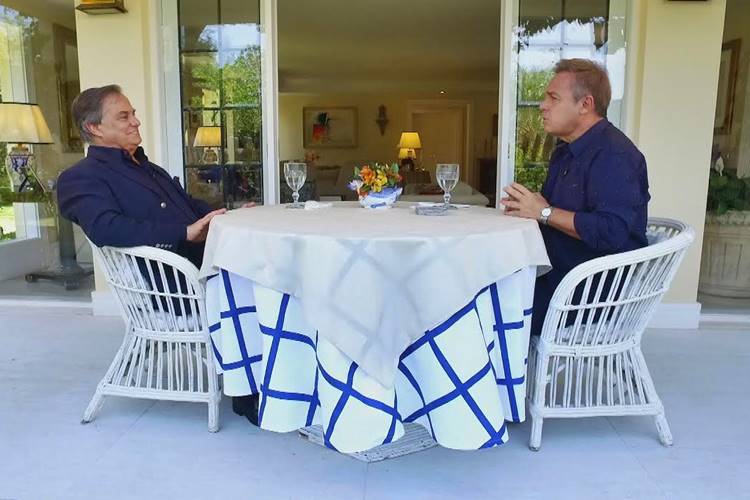 Em entrevista a Gugu, Ronnie Von reencontra o médico que o salvou da morte