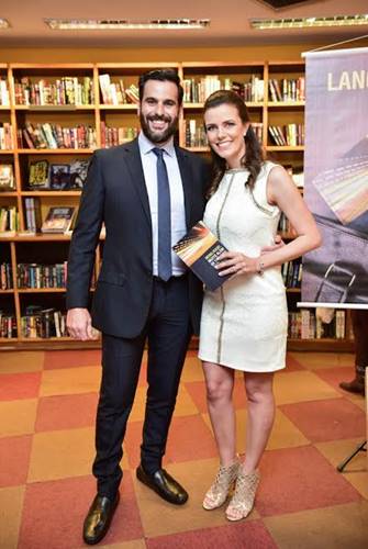 Peter Cabral e Juliana Verboonen Divulgação