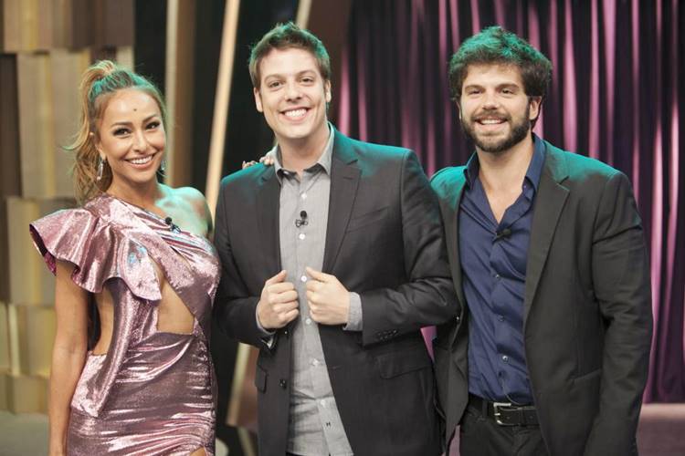 Sabrina Sato e Duda Nagle revelam algumas intimidades para Fábio Porchat