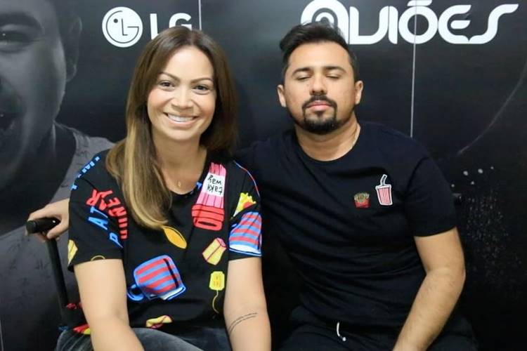 Solange Almeida e Xandi